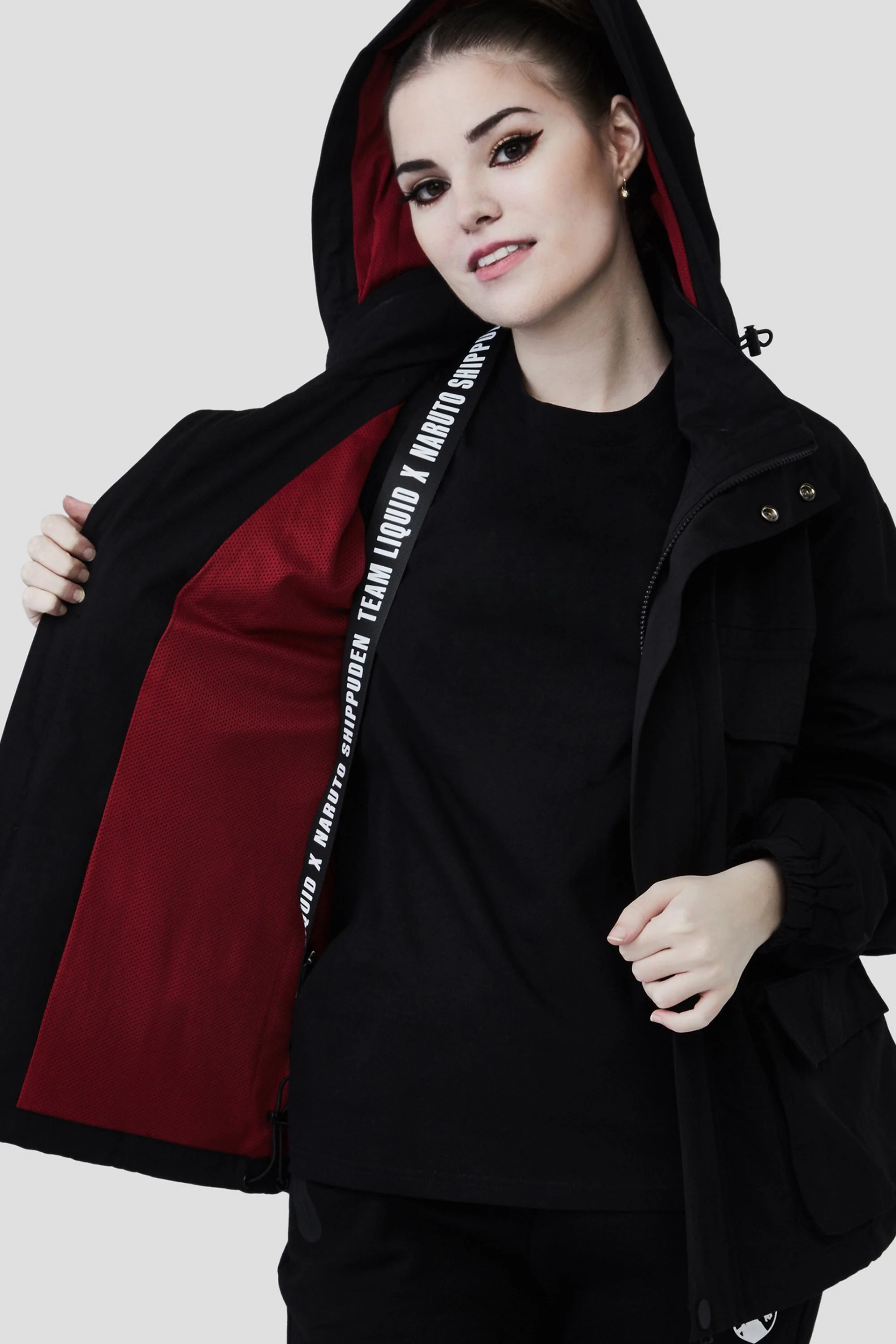 NARUTO AKATSUKI ITACHI PACKABLE TECH JACKET - Image 16