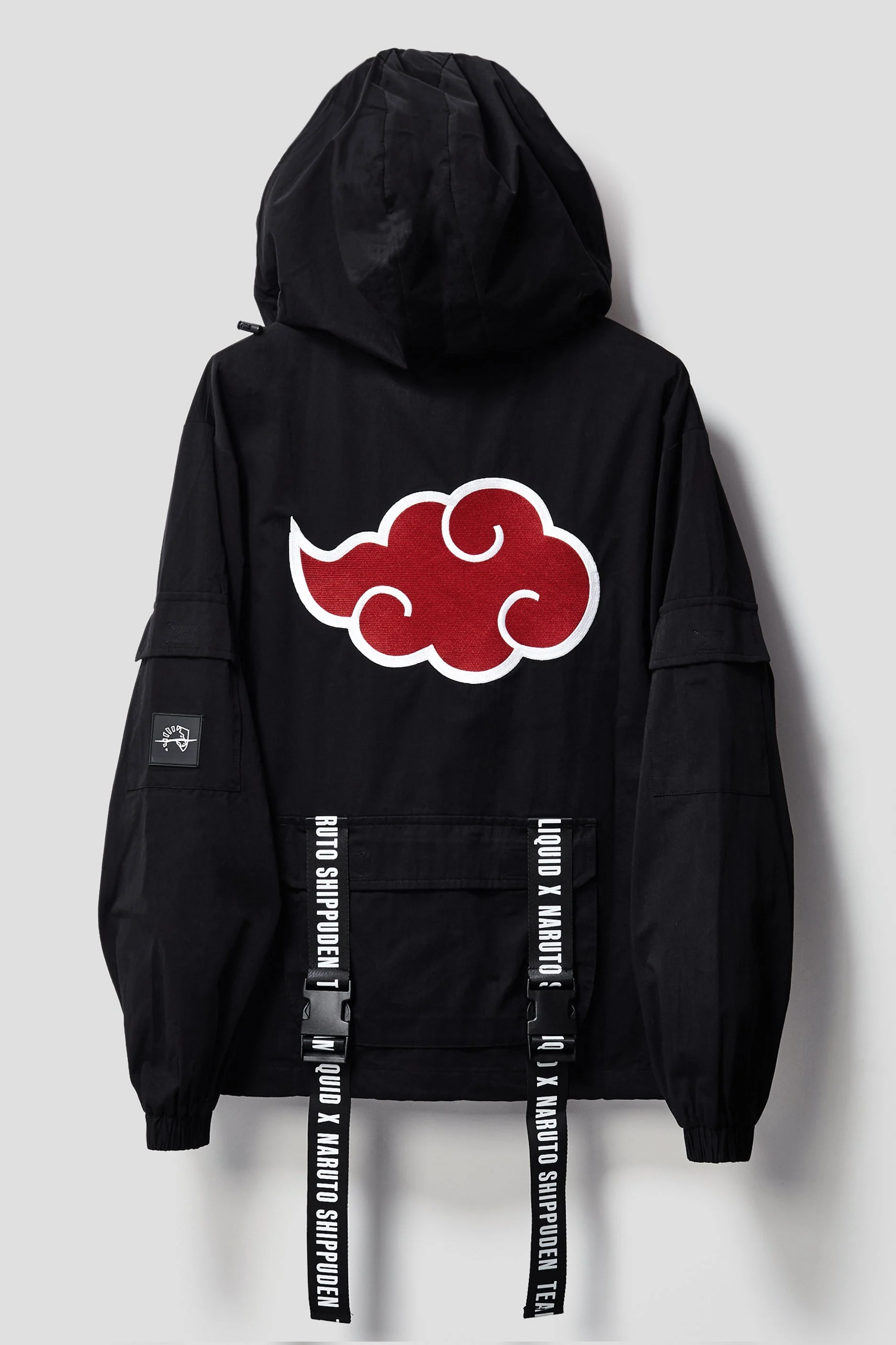NARUTO AKATSUKI ITACHI PACKABLE TECH JACKET - Image 3