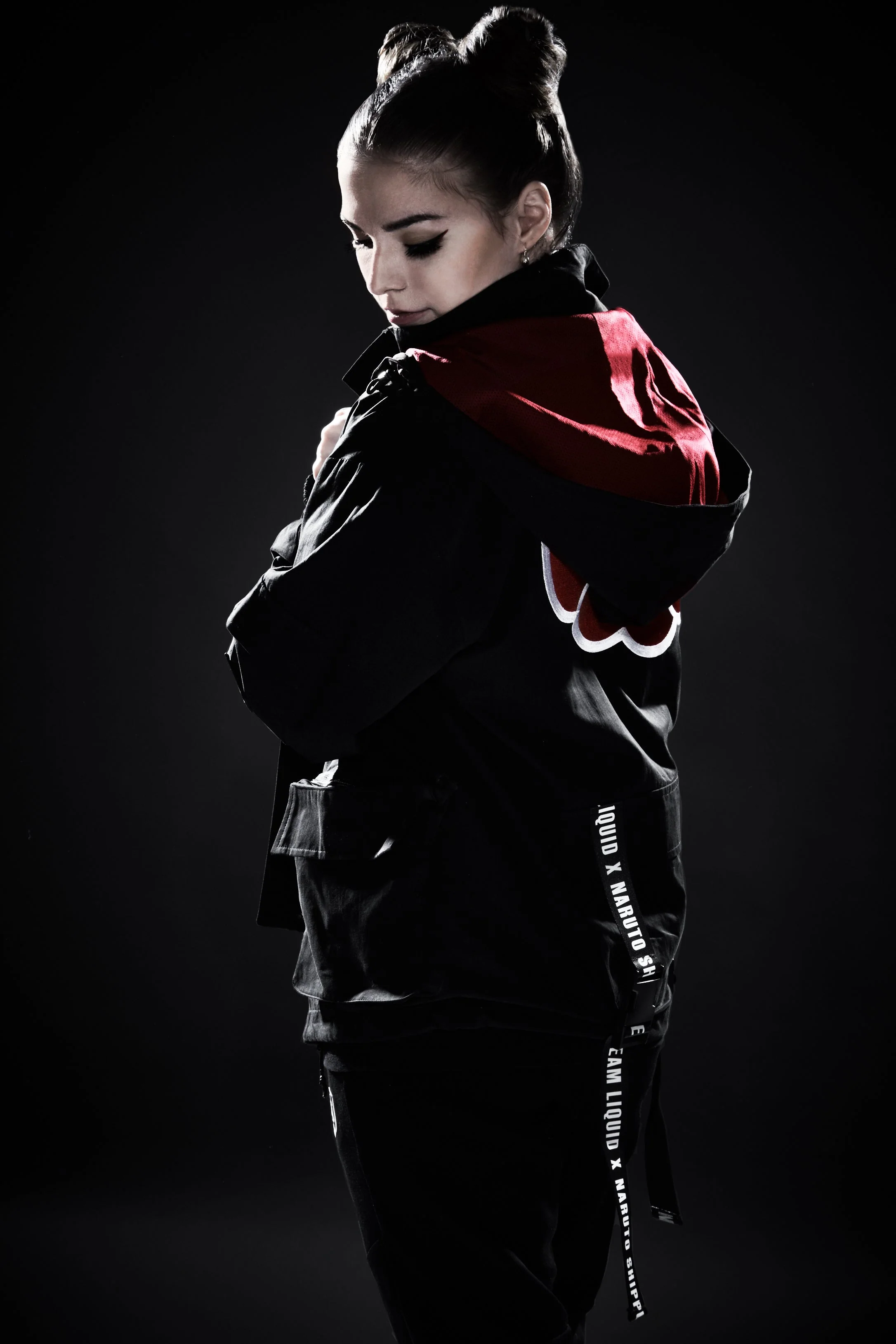NARUTO AKATSUKI ITACHI PACKABLE TECH JACKET - Image 37