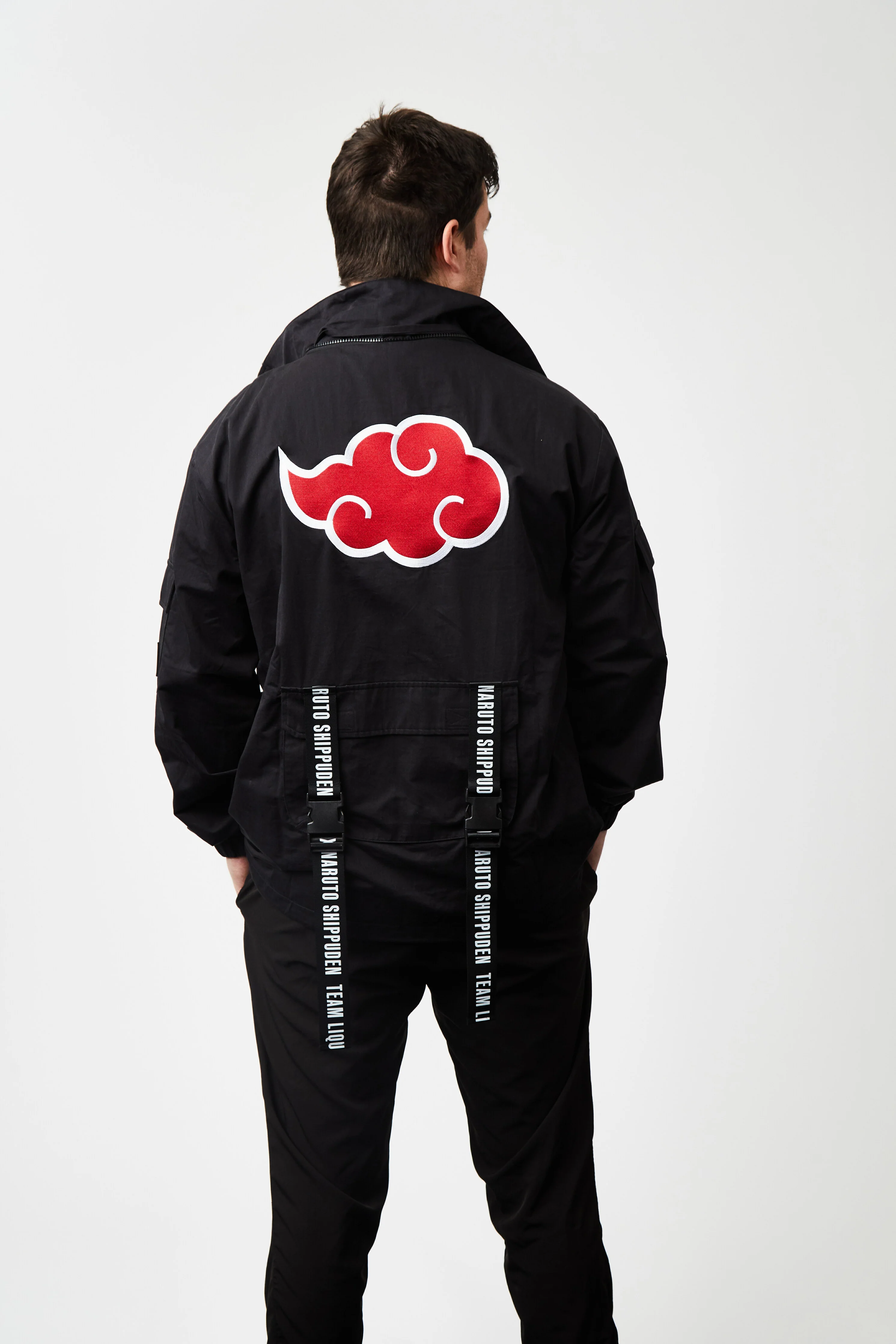 NARUTO AKATSUKI ITACHI PACKABLE TECH JACKET - Image 5