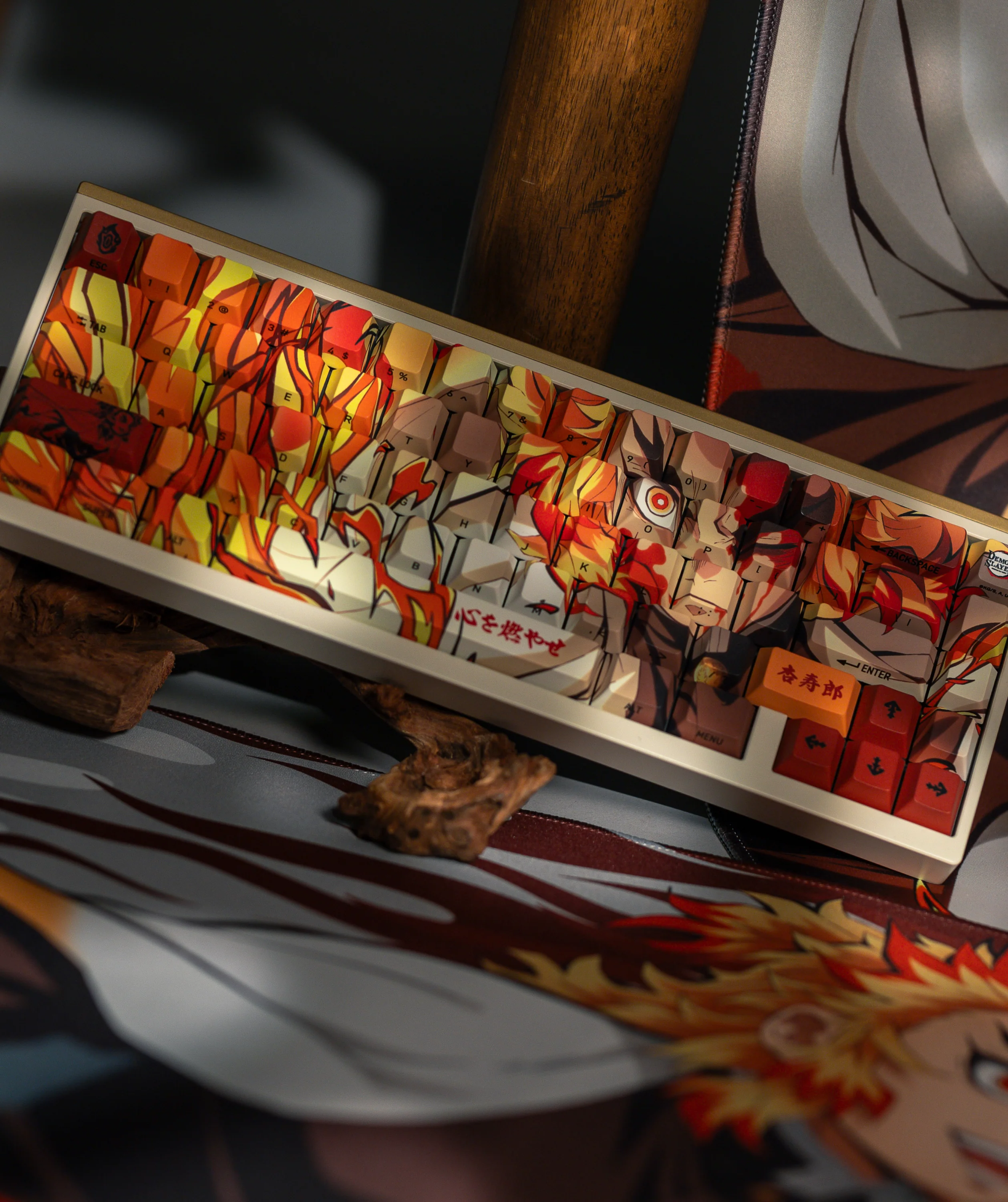 KYOJURO RENGOKU FULL ART KEYCAP SET - Image 4