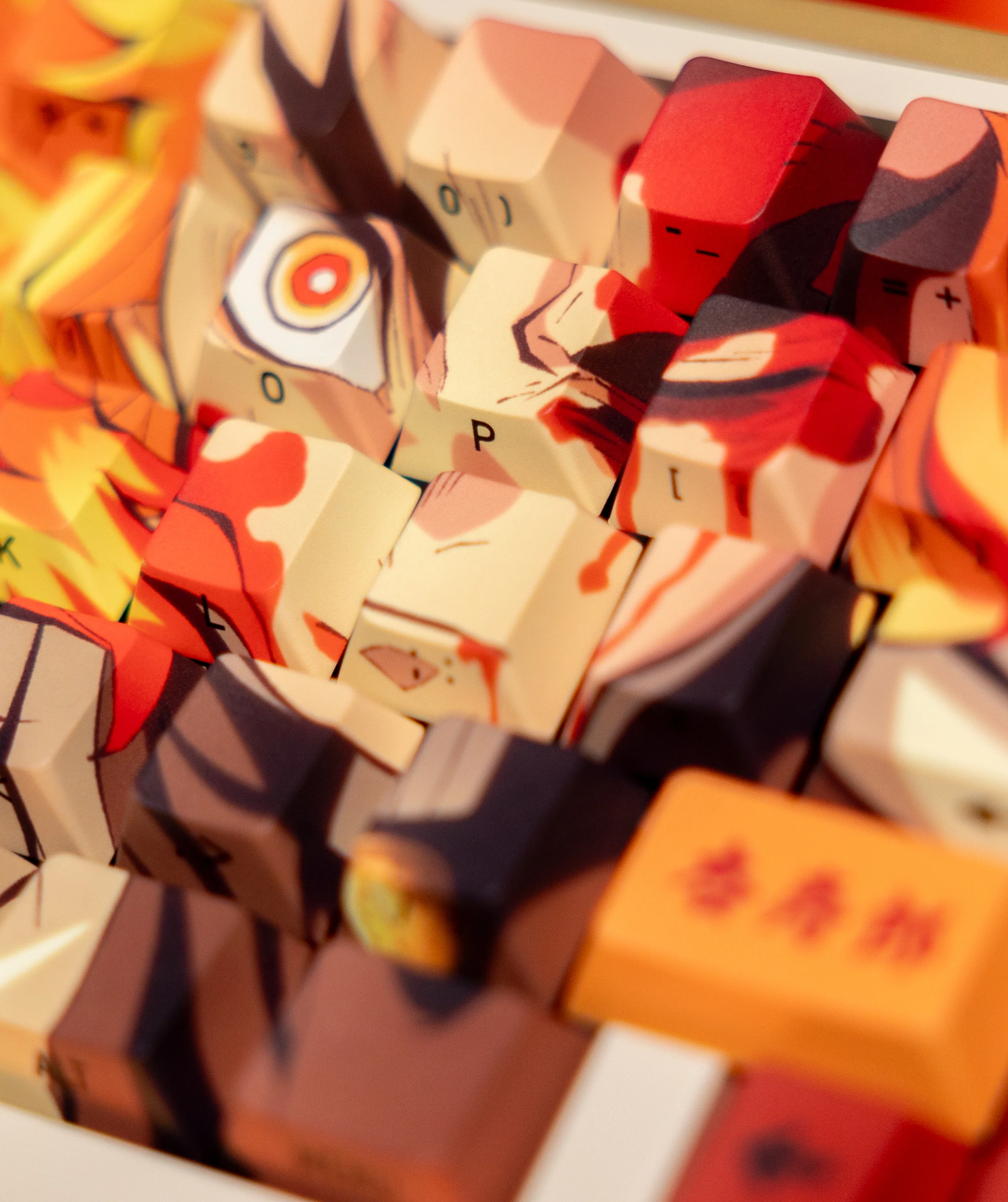 KYOJURO RENGOKU FULL ART KEYCAP SET - Image 5