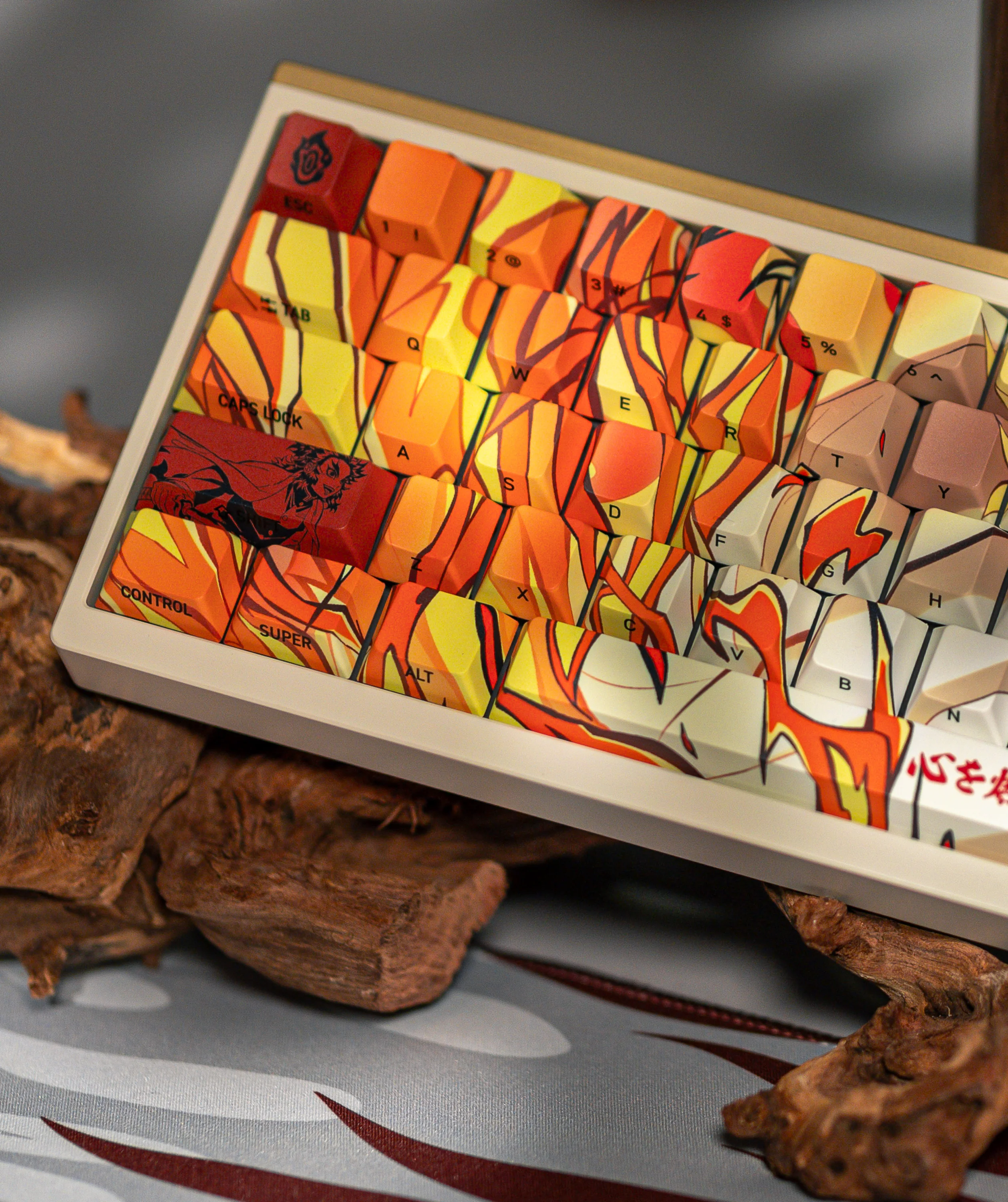 KYOJURO RENGOKU FULL ART KEYCAP SET - Image 6