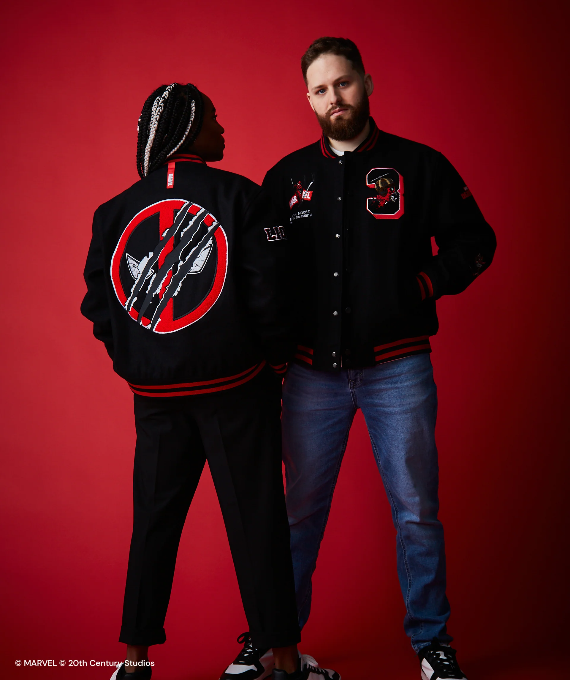 DEADPOOL VARSITY JACKET - Image 5