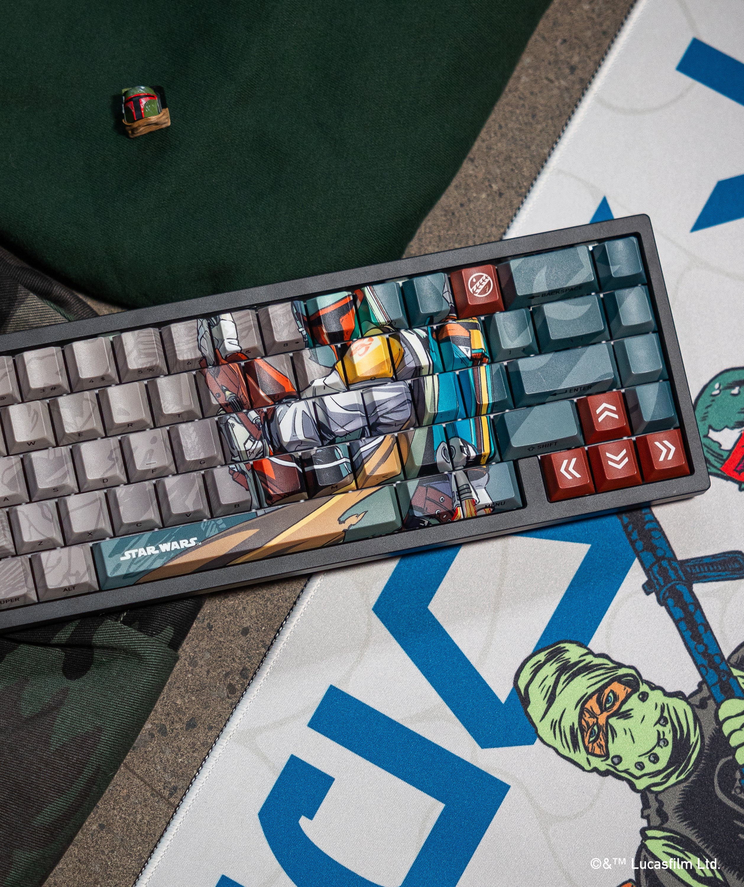STAR WARS™ BOBA FETT KEYCAP SET - Image 6