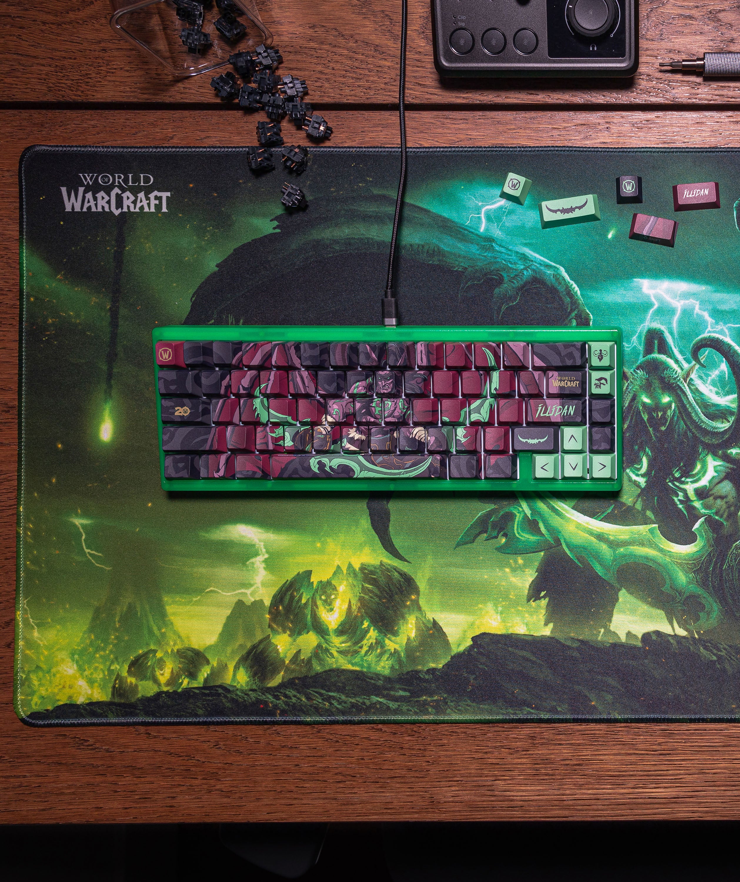 WORLD OF WARCRAFT ILLIDAN MOUSEPAD - Image 3