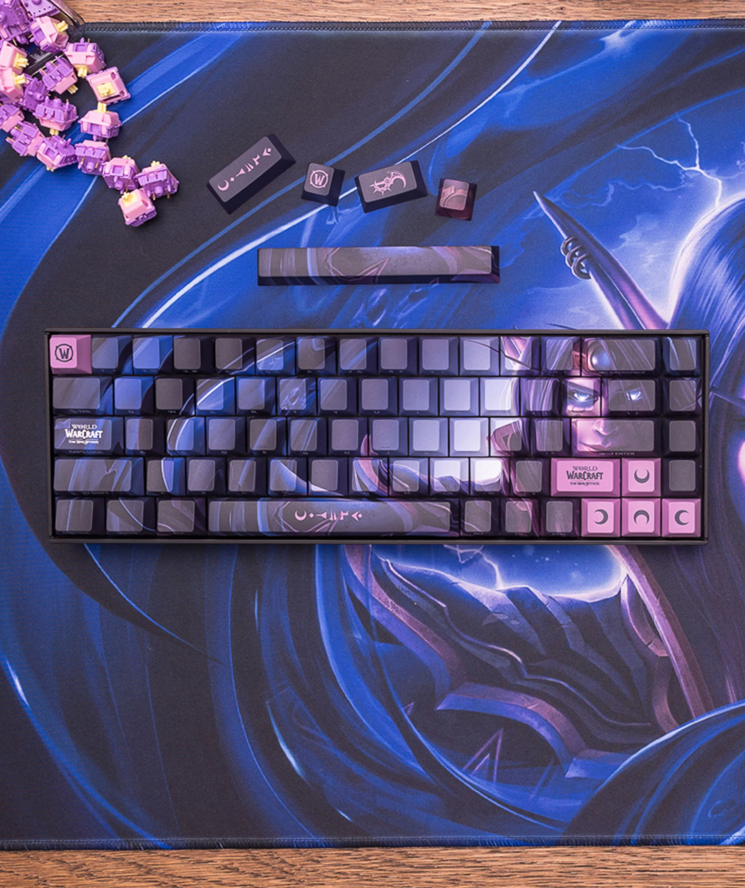 WORLD OF WARCRAFT XAL'ATATH KEYCAP SET - Image 4