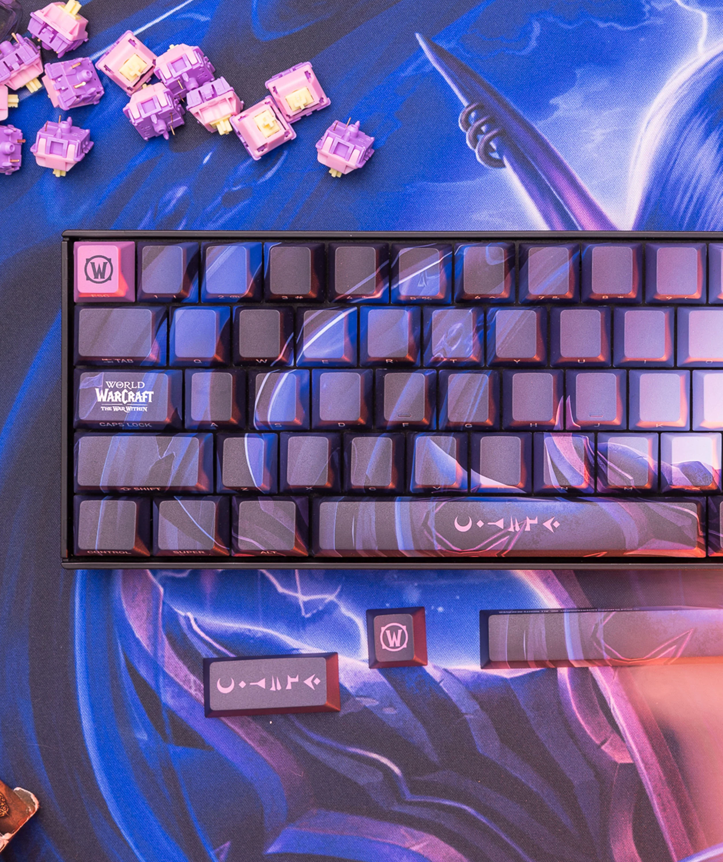 WORLD OF WARCRAFT XAL'ATATH KEYCAP SET - Image 6