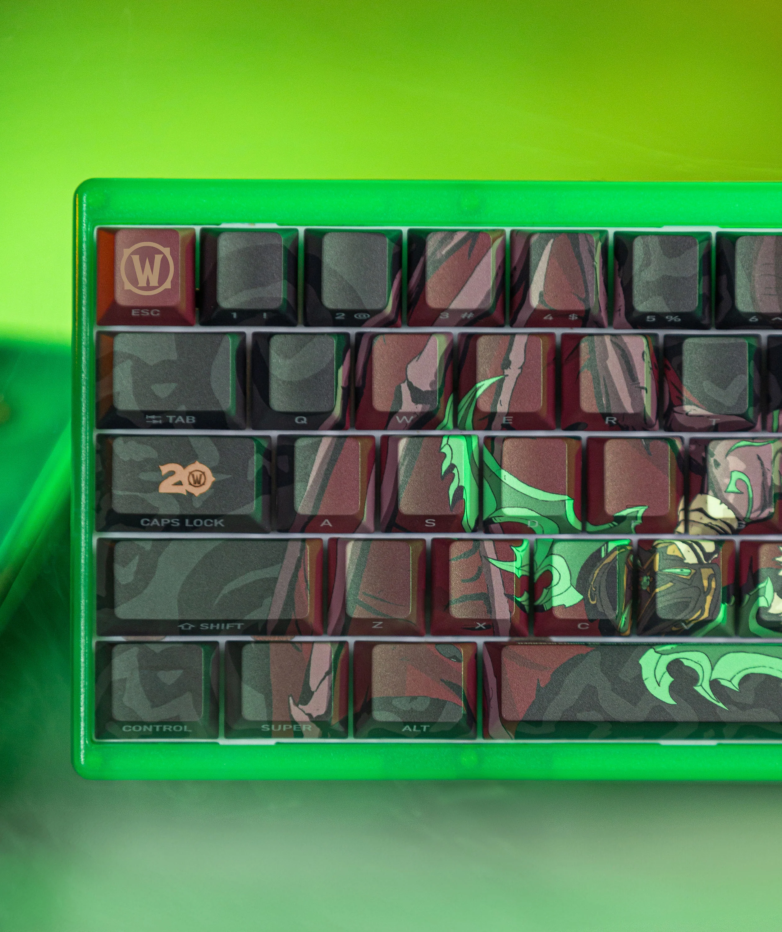 WORLD OF WARCRAFT ILLIDAN STORMRAGE KEYCAP SET - Image 5