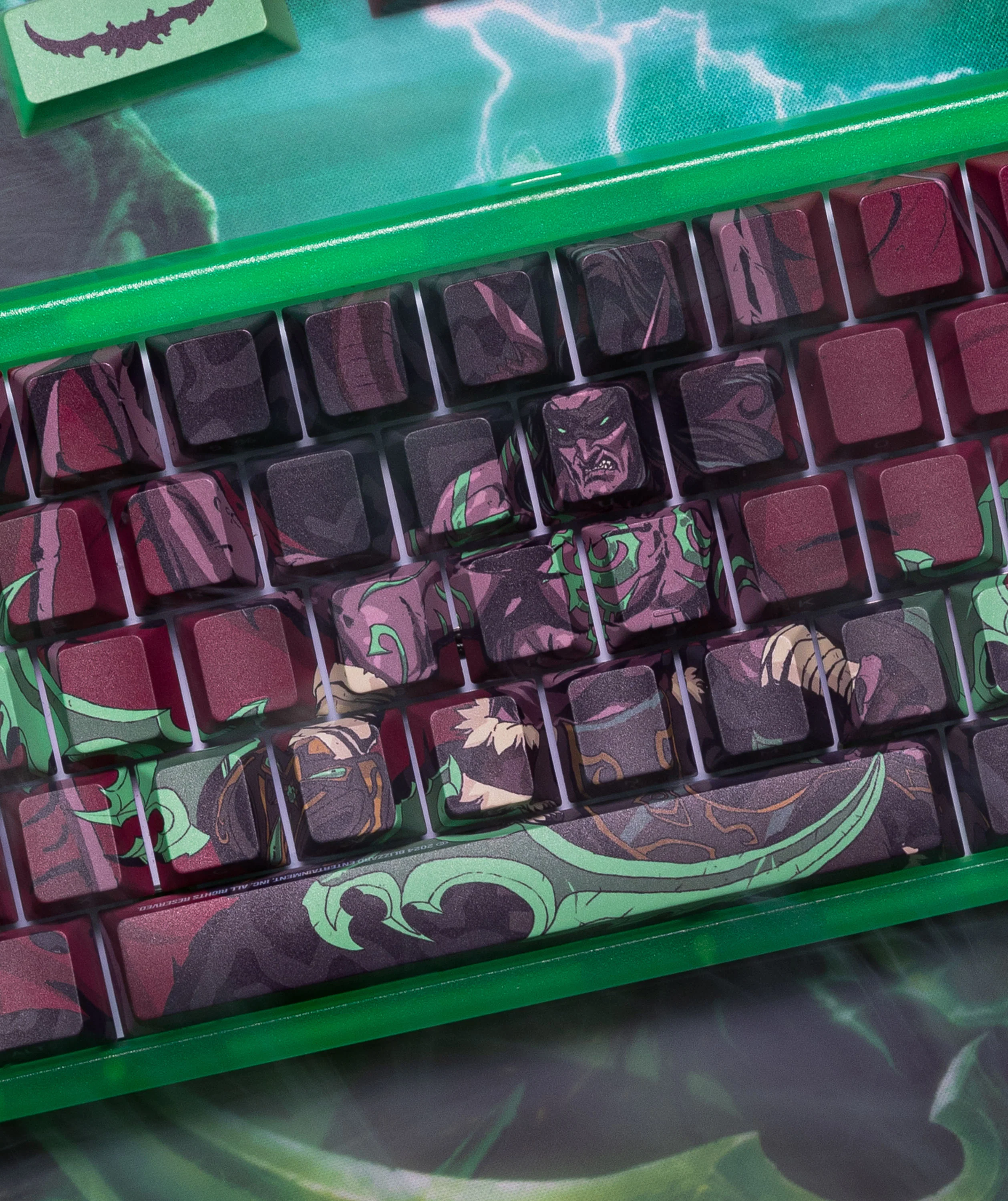 WORLD OF WARCRAFT ILLIDAN STORMRAGE KEYCAP SET - Image 6