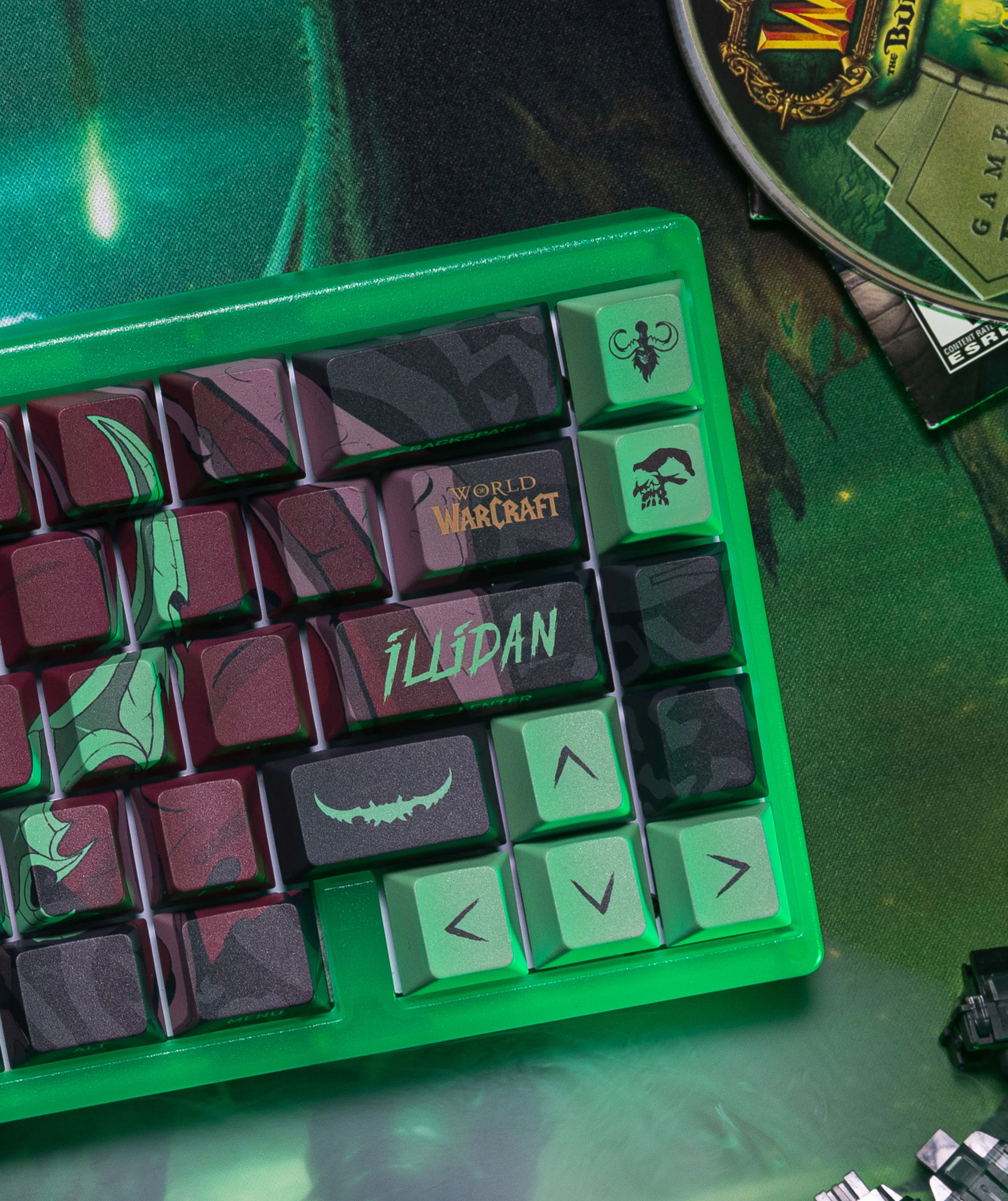 WORLD OF WARCRAFT ILLIDAN STORMRAGE KEYCAP SET - Image 7