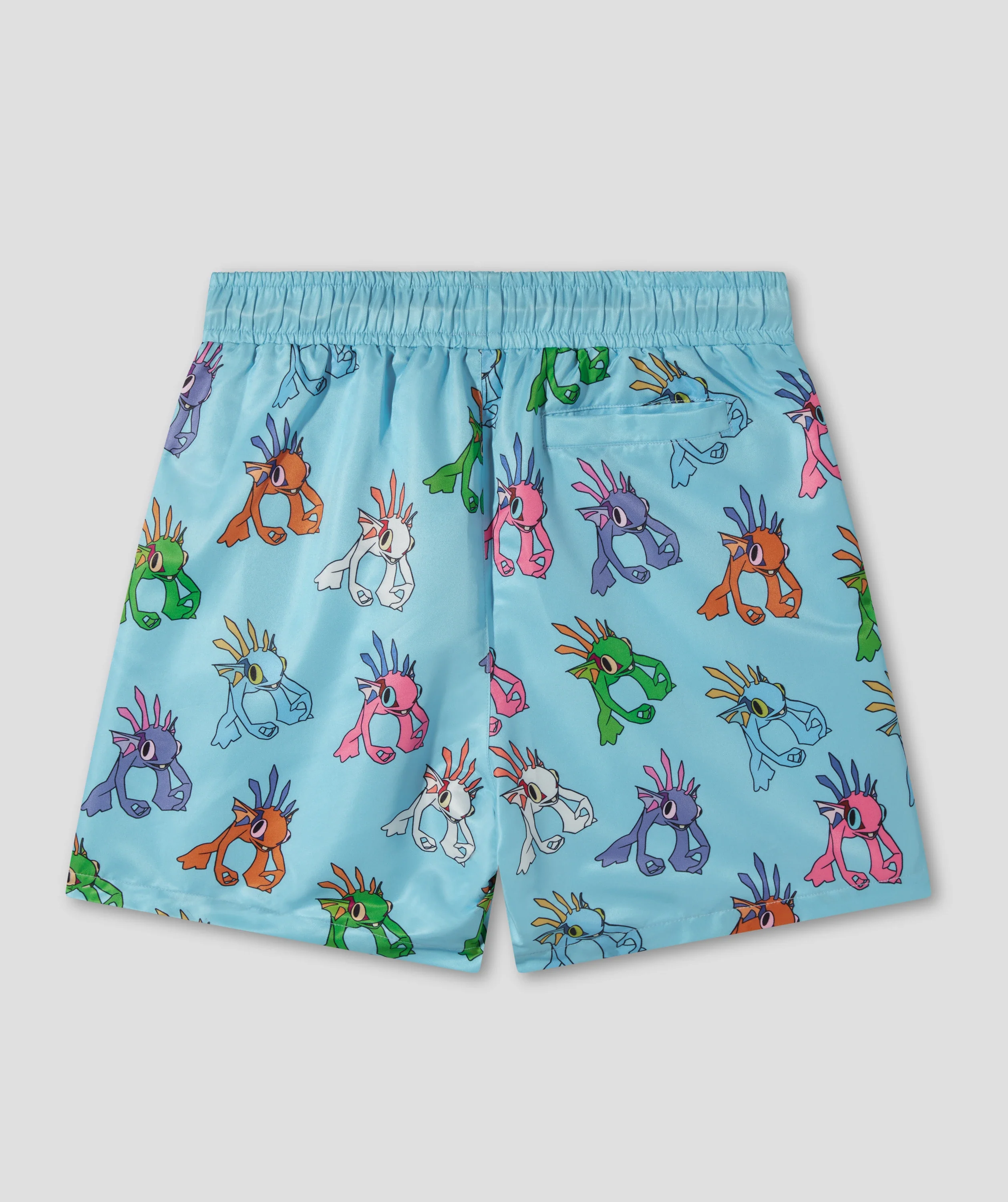 WORLD OF WARCRAFT MURLOC POOL SHORTS - BLUE - Image 3