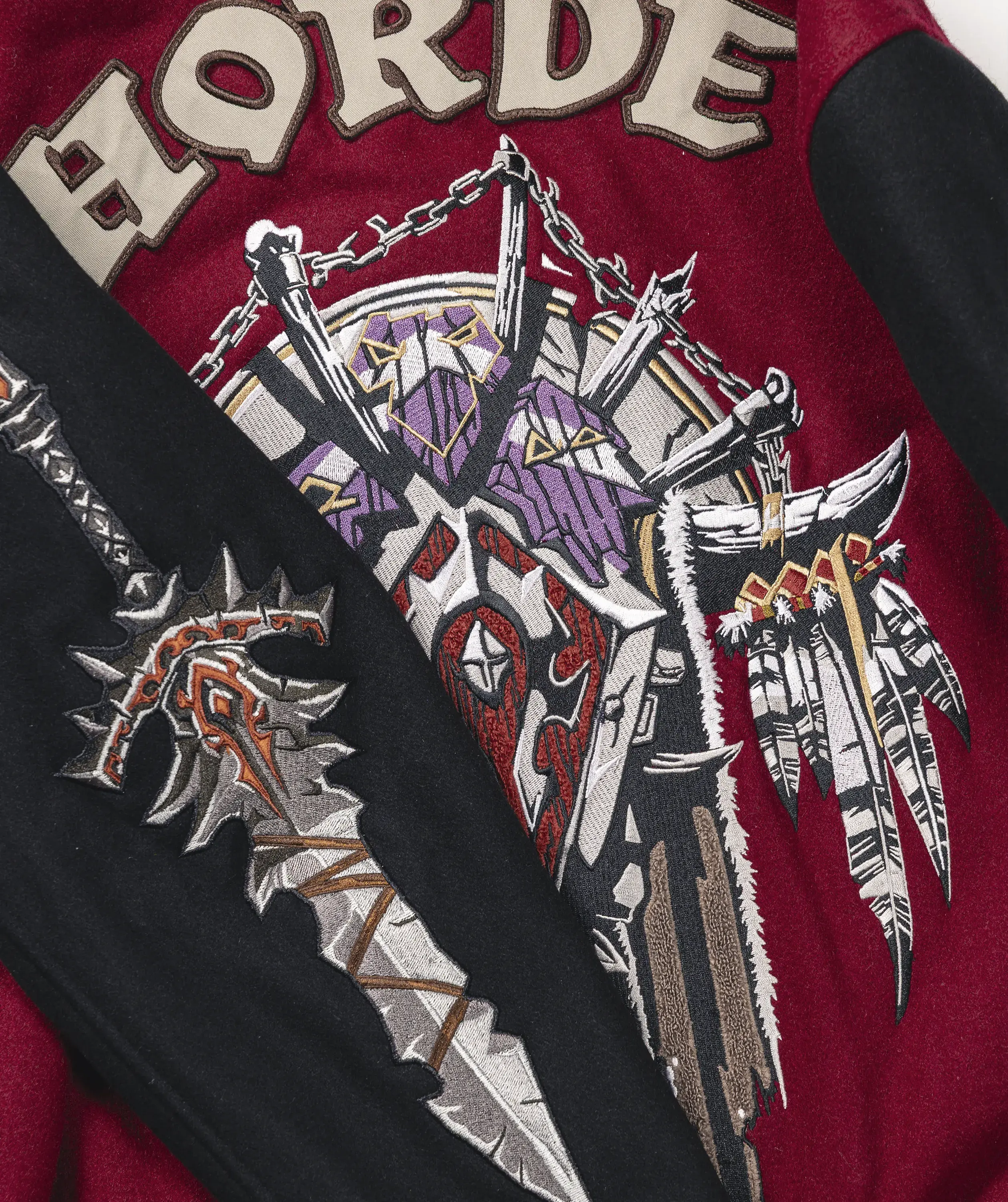 WORLD OF WARCRAFT HORDE VARSITY JACKET - Image 11