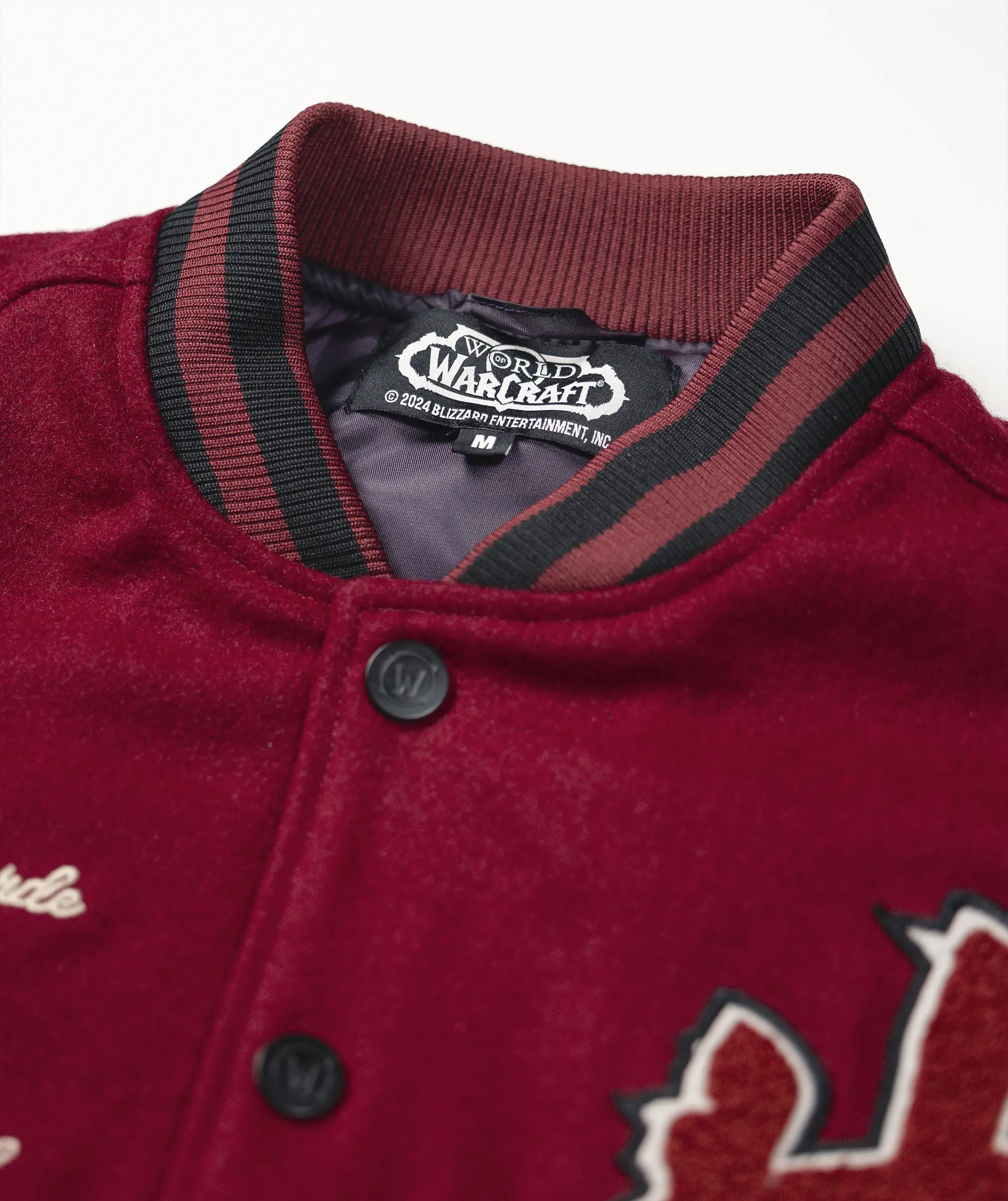 WORLD OF WARCRAFT HORDE VARSITY JACKET - Image 24