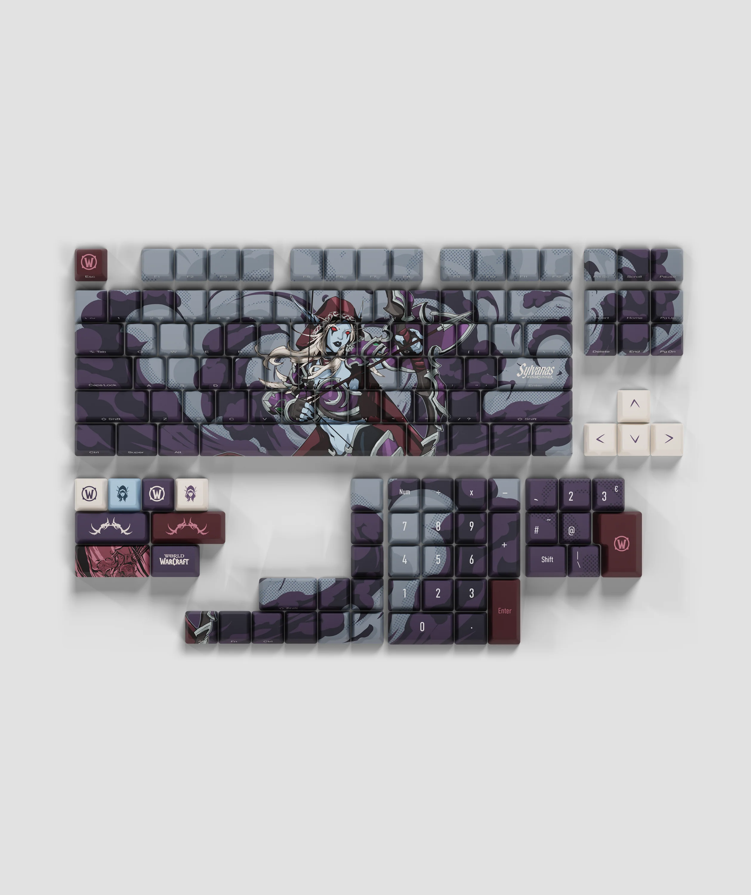 WORLD OF WARCRAFT SYLVANNAS KEYCAP SET - Image 2