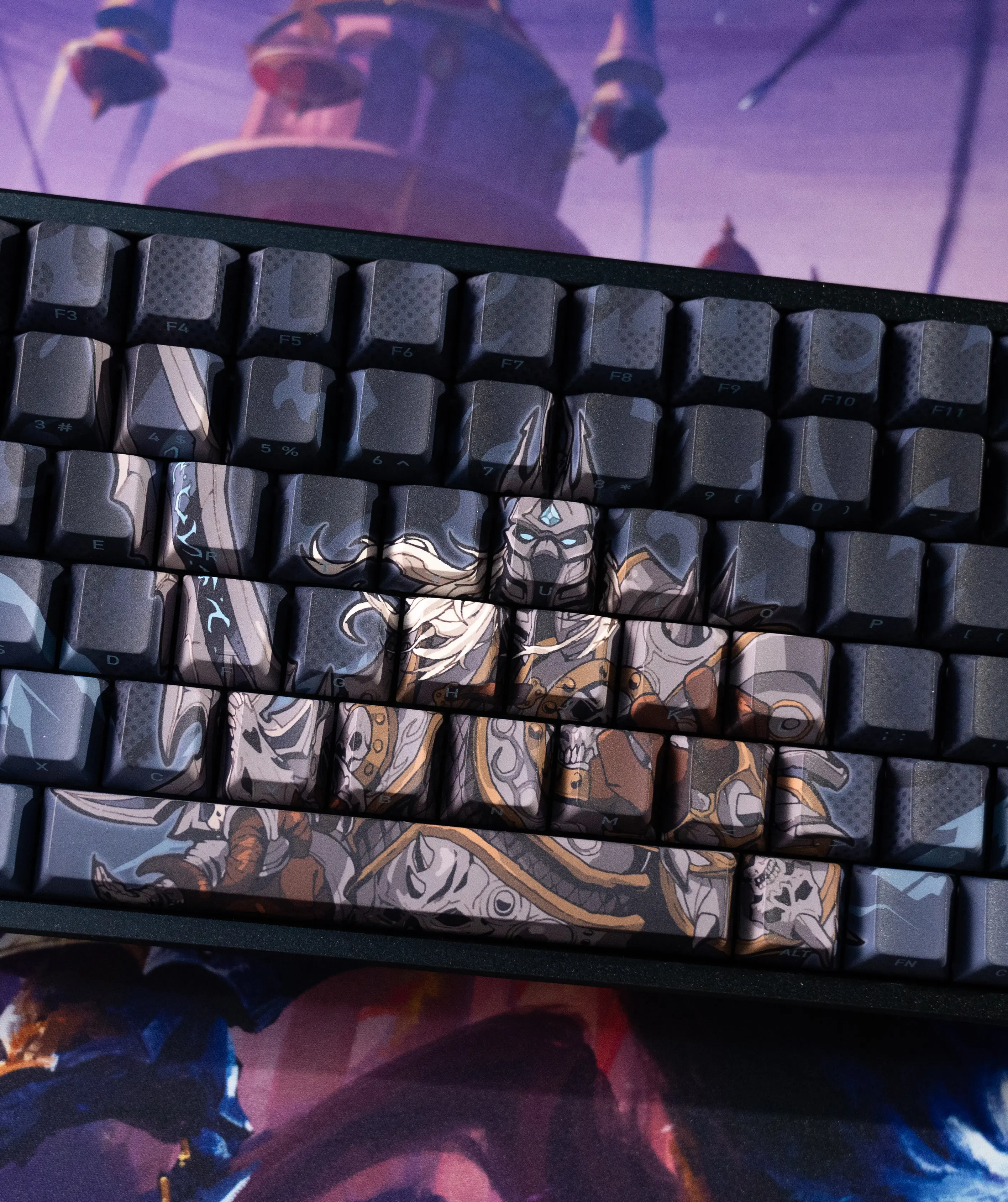 WORLD OF WARCRAFT LICH KING KEYCAP SET - Image 3