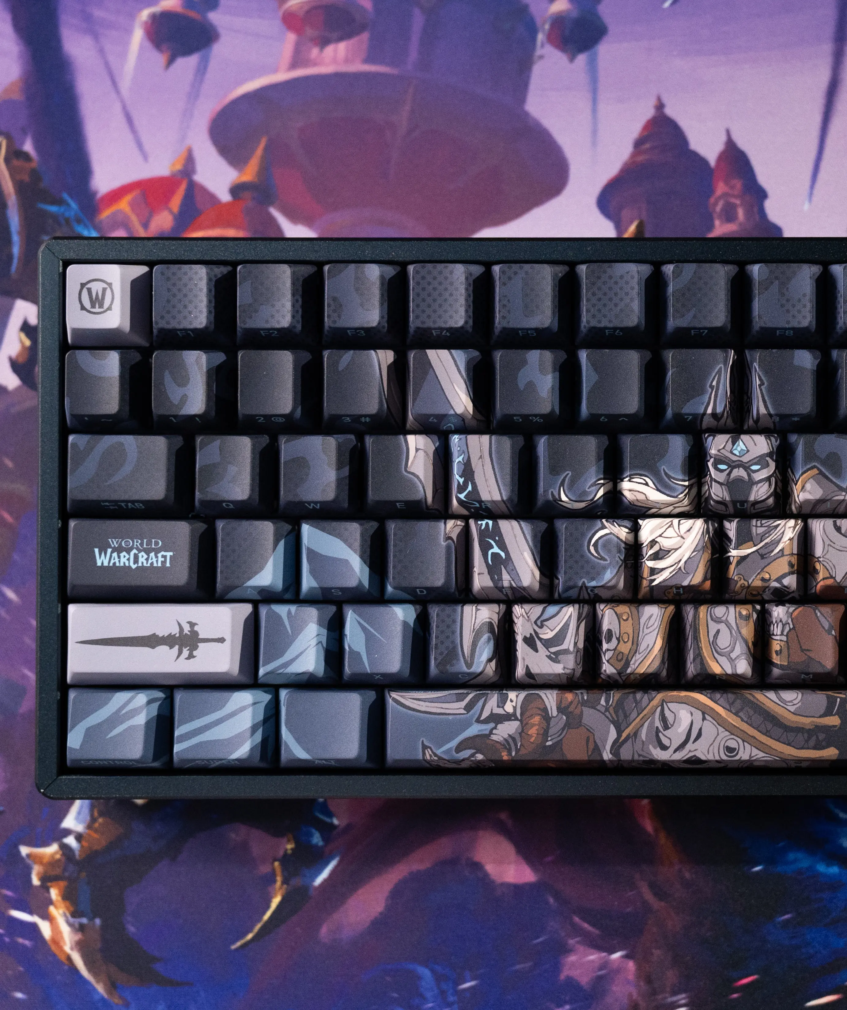 WORLD OF WARCRAFT LICH KING KEYCAP SET - Image 7