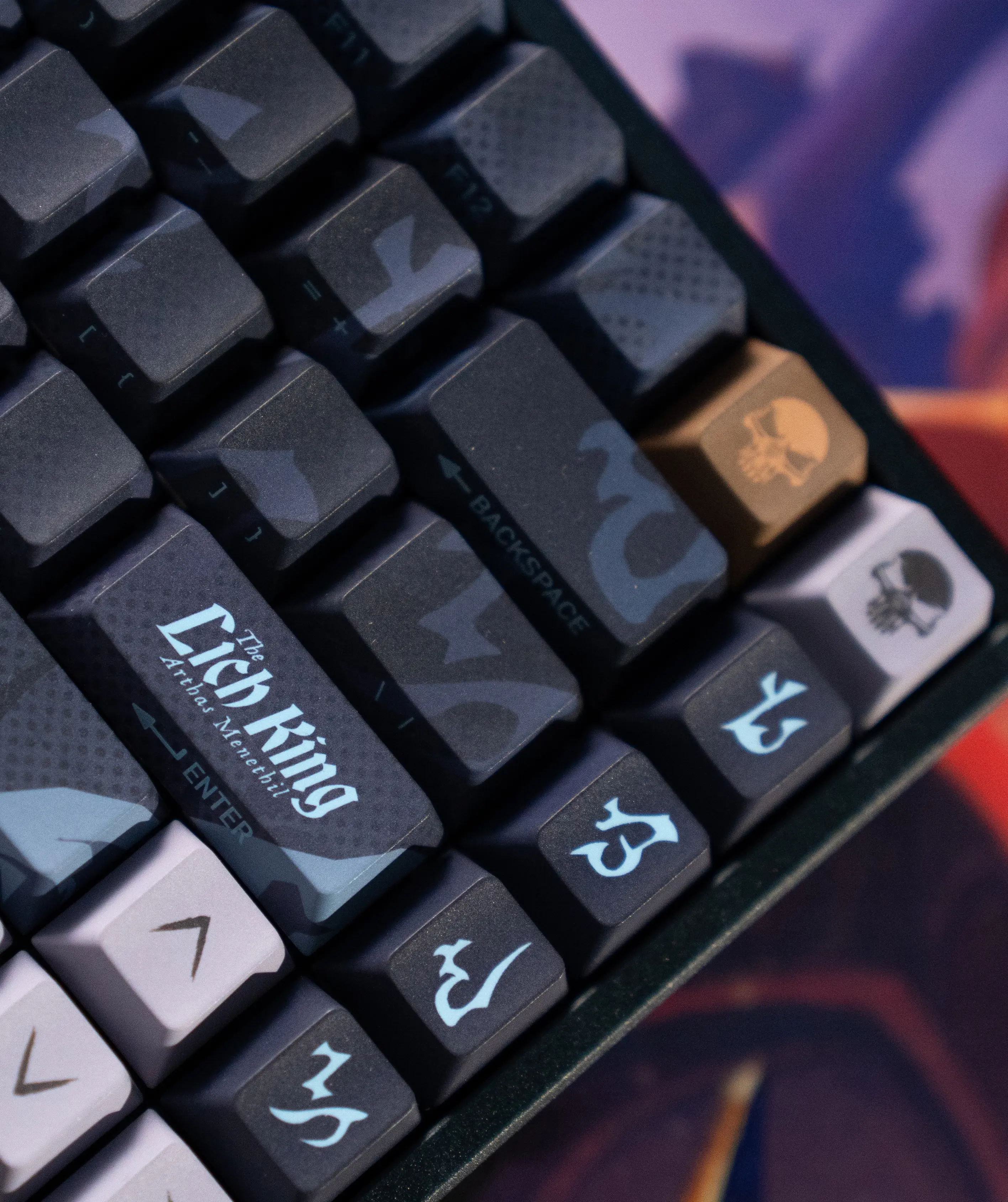 WORLD OF WARCRAFT LICH KING KEYCAP SET - Image 9