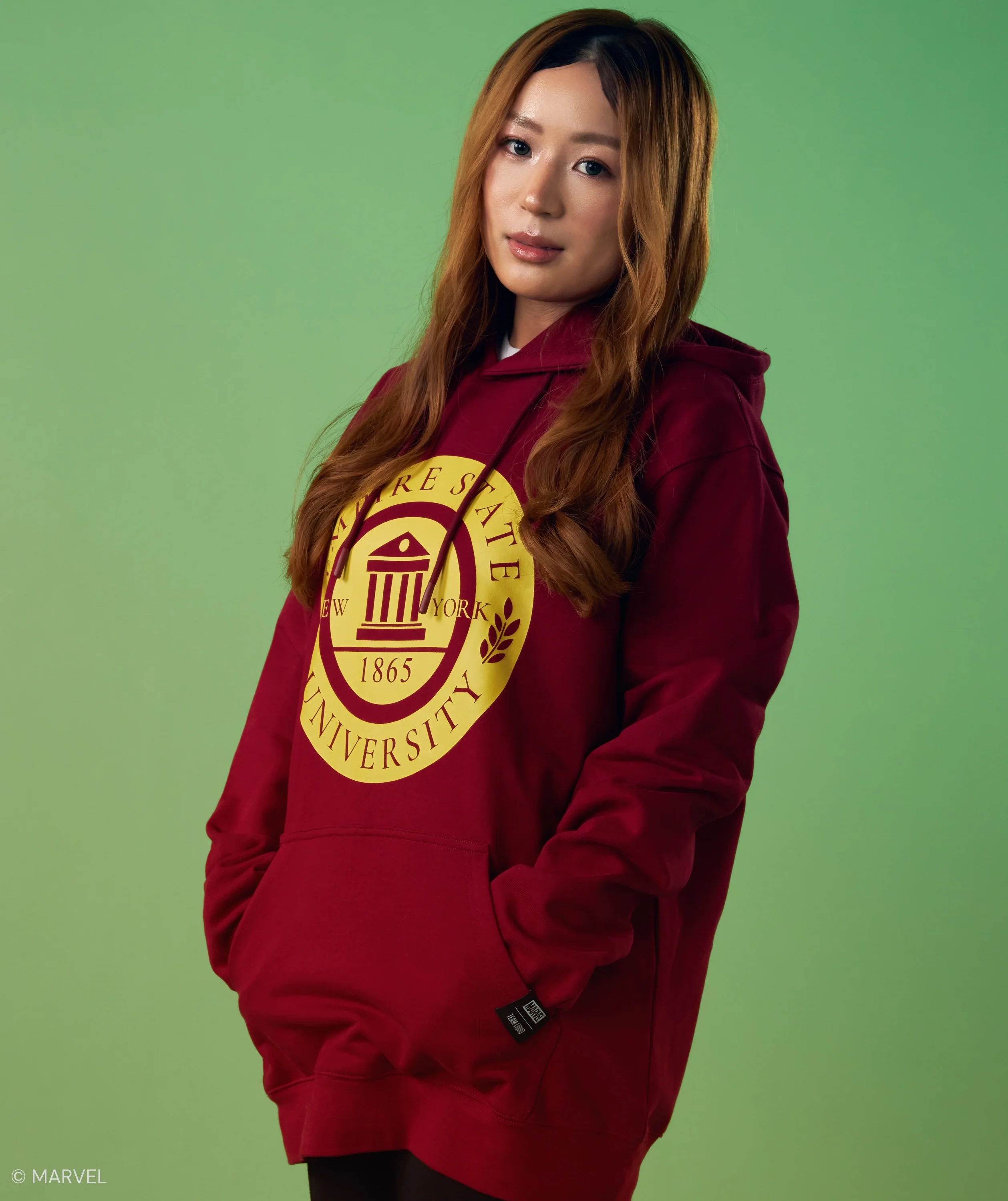 MARVEL RIVALS EMPIRE STATE UNIVERSITY HOODIE - Image 5