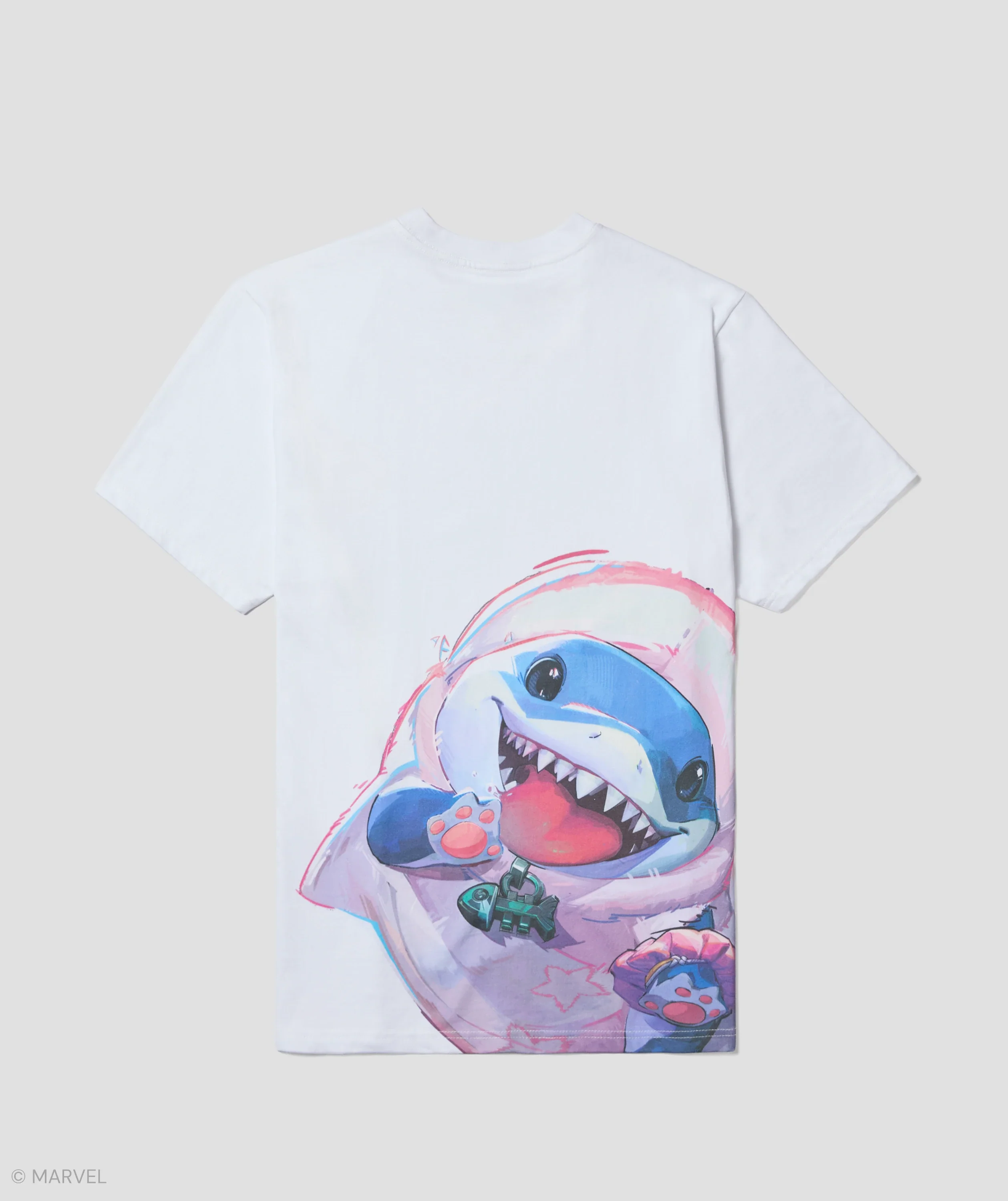 MARVEL RIVALS JEFF THE LAND SHARK TEE