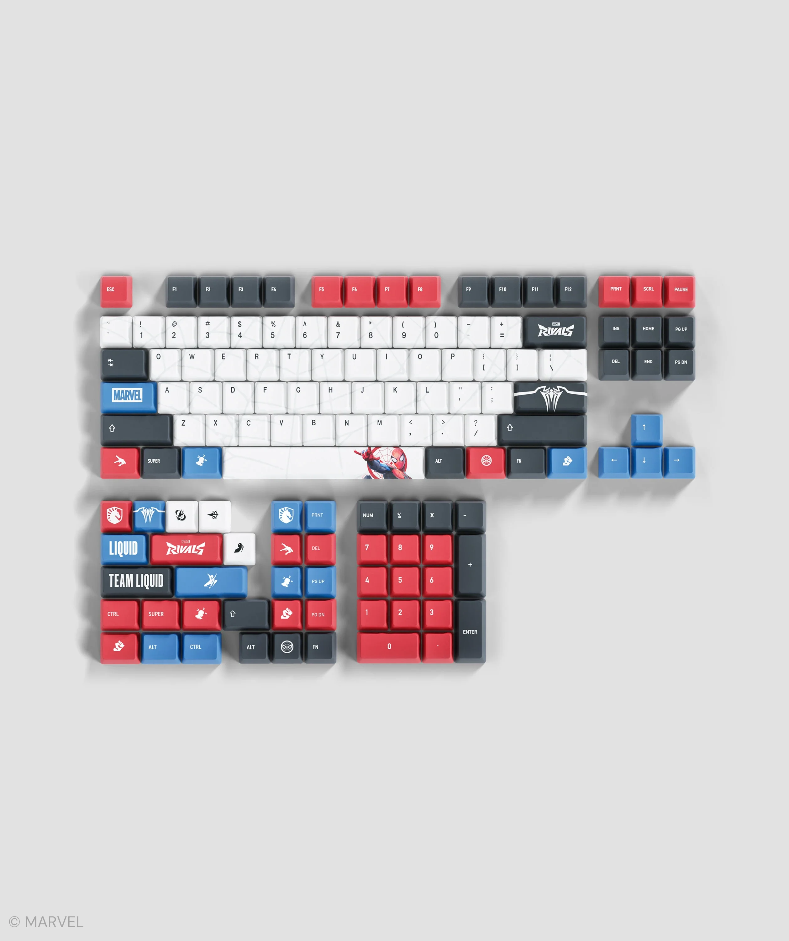 MARVEL RIVALS SPIDER-MAN KEYCAP SET - Image 2