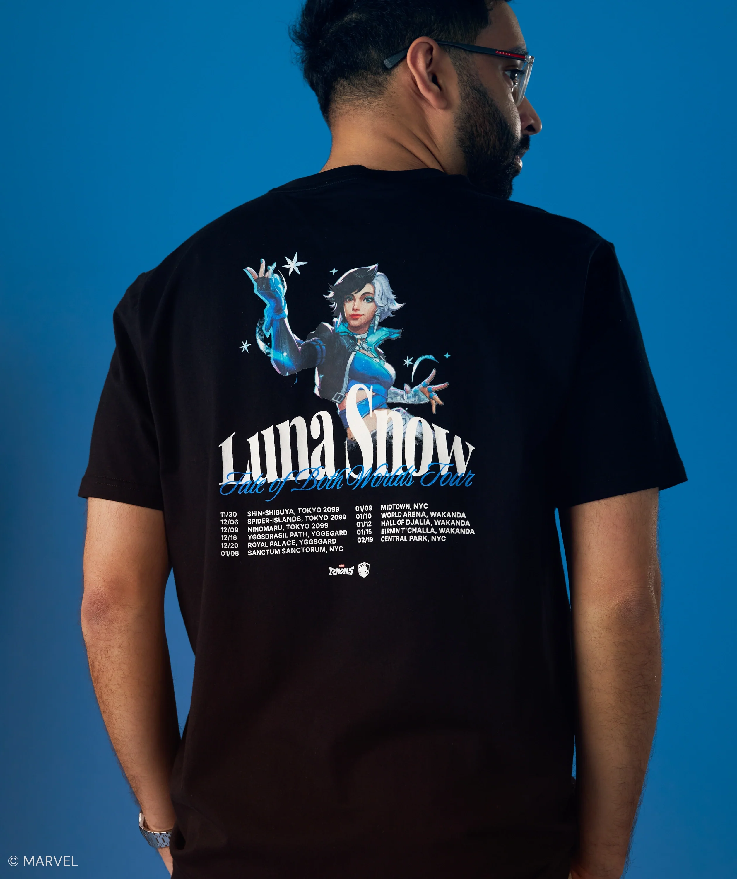 MARVEL RIVALS LUNA SNOW WORLD TOUR TEE - Image 4