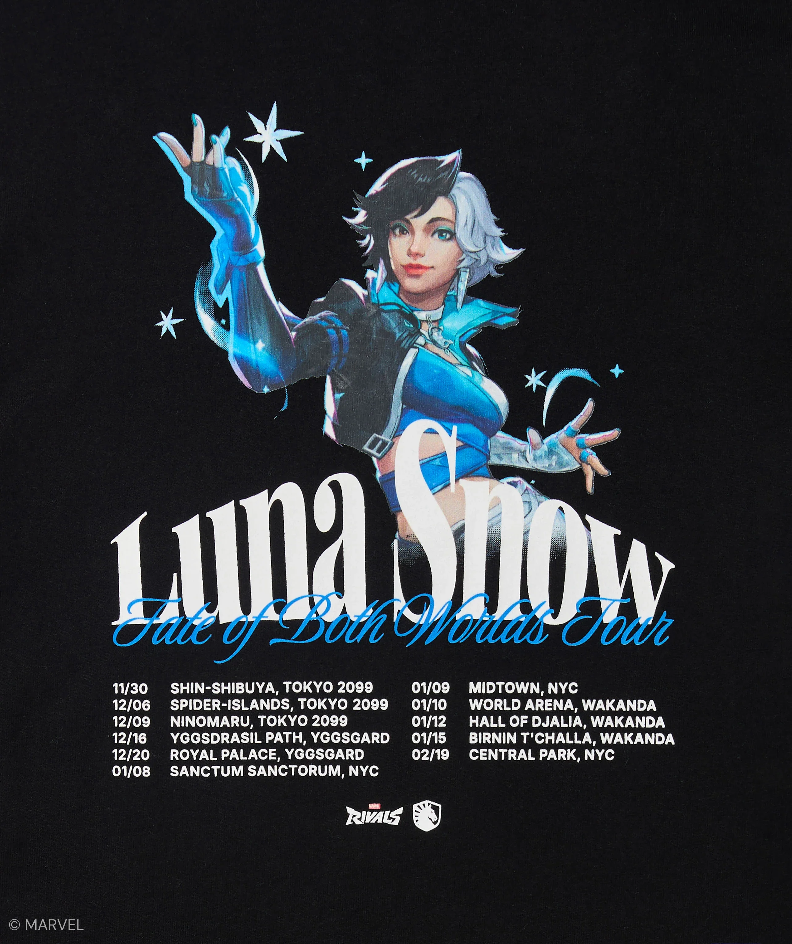 MARVEL RIVALS LUNA SNOW WORLD TOUR TEE - Image 9