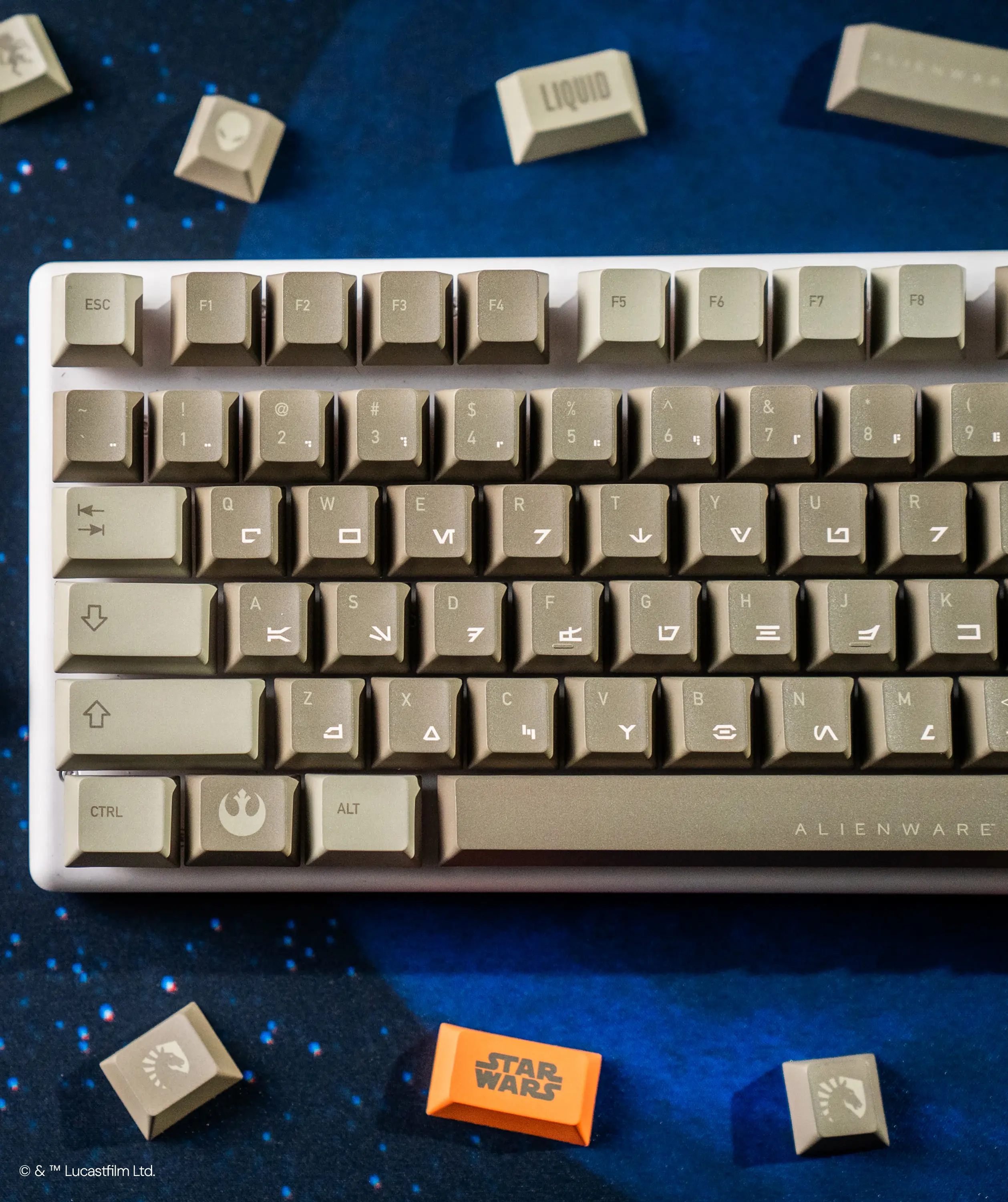 TEAM LIQUID | STAR WARS™ DAGOBAH KEYCAP SET - Image 3