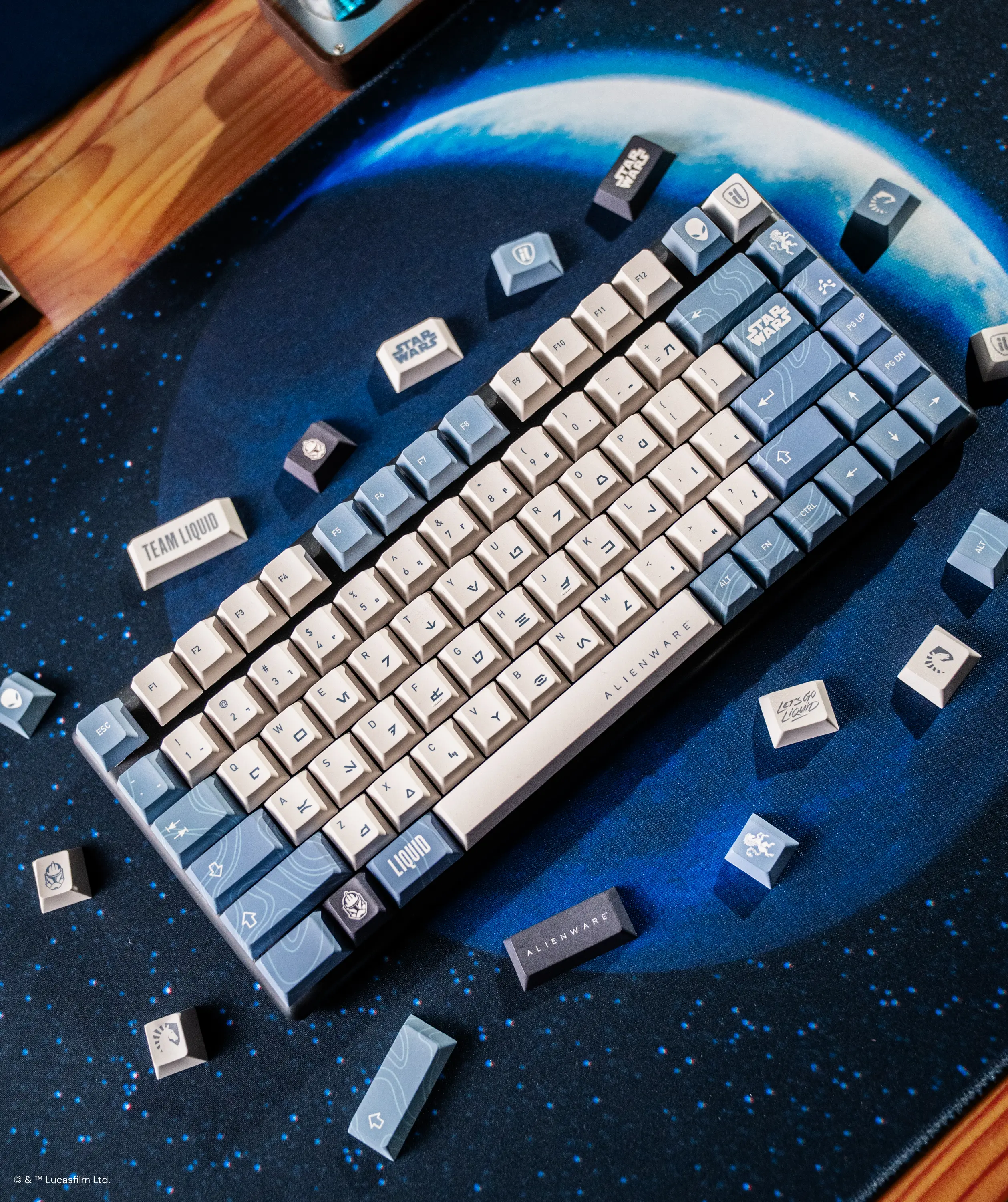 TEAM LIQUID | STAR WARS™ KAMINO KEYCAP SET - Image 2