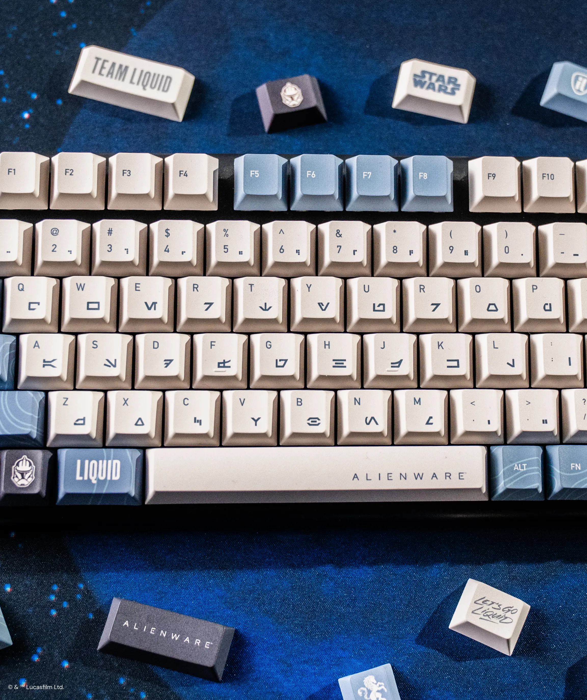 TEAM LIQUID | STAR WARS™ KAMINO KEYCAP SET - Image 5