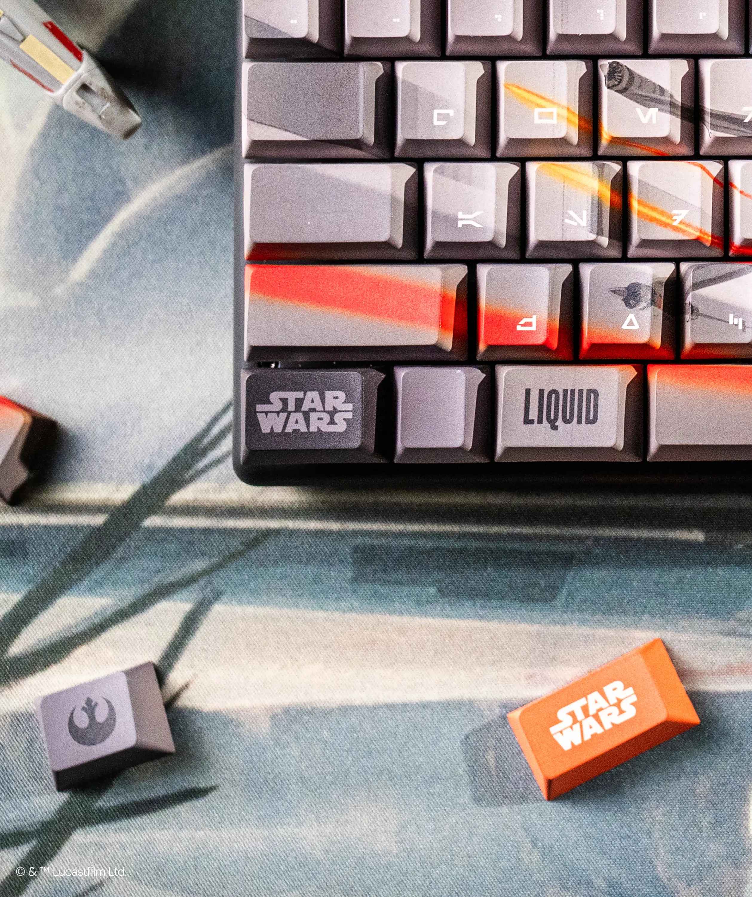 TEAM LIQUID | STAR WARS™ SPACE GRAPHIC KEYCAP SET - Image 3