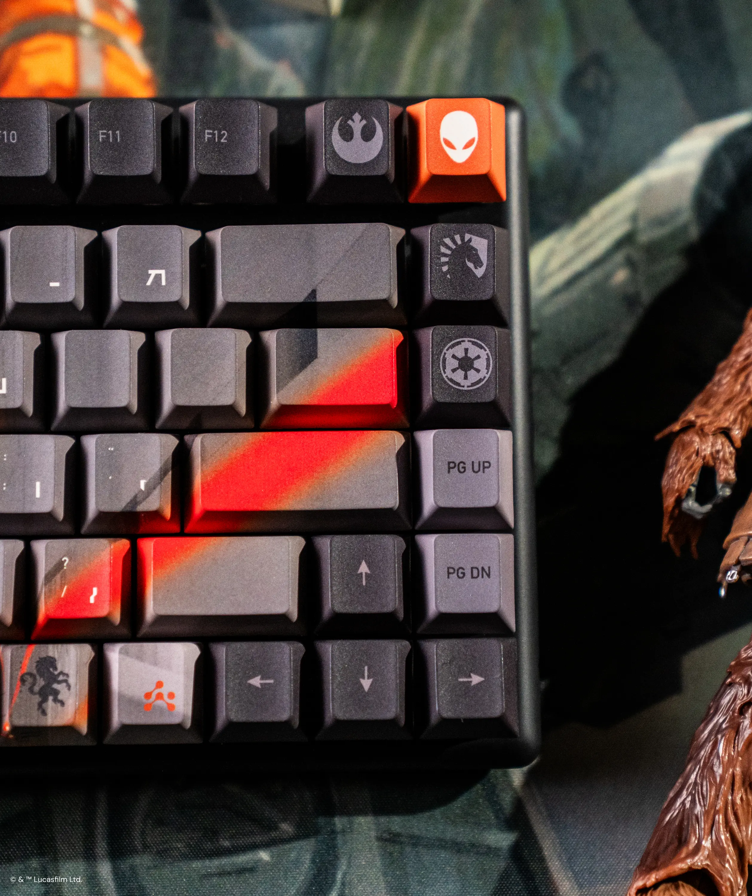 TEAM LIQUID | STAR WARS™ SPACE GRAPHIC KEYCAP SET - Image 4