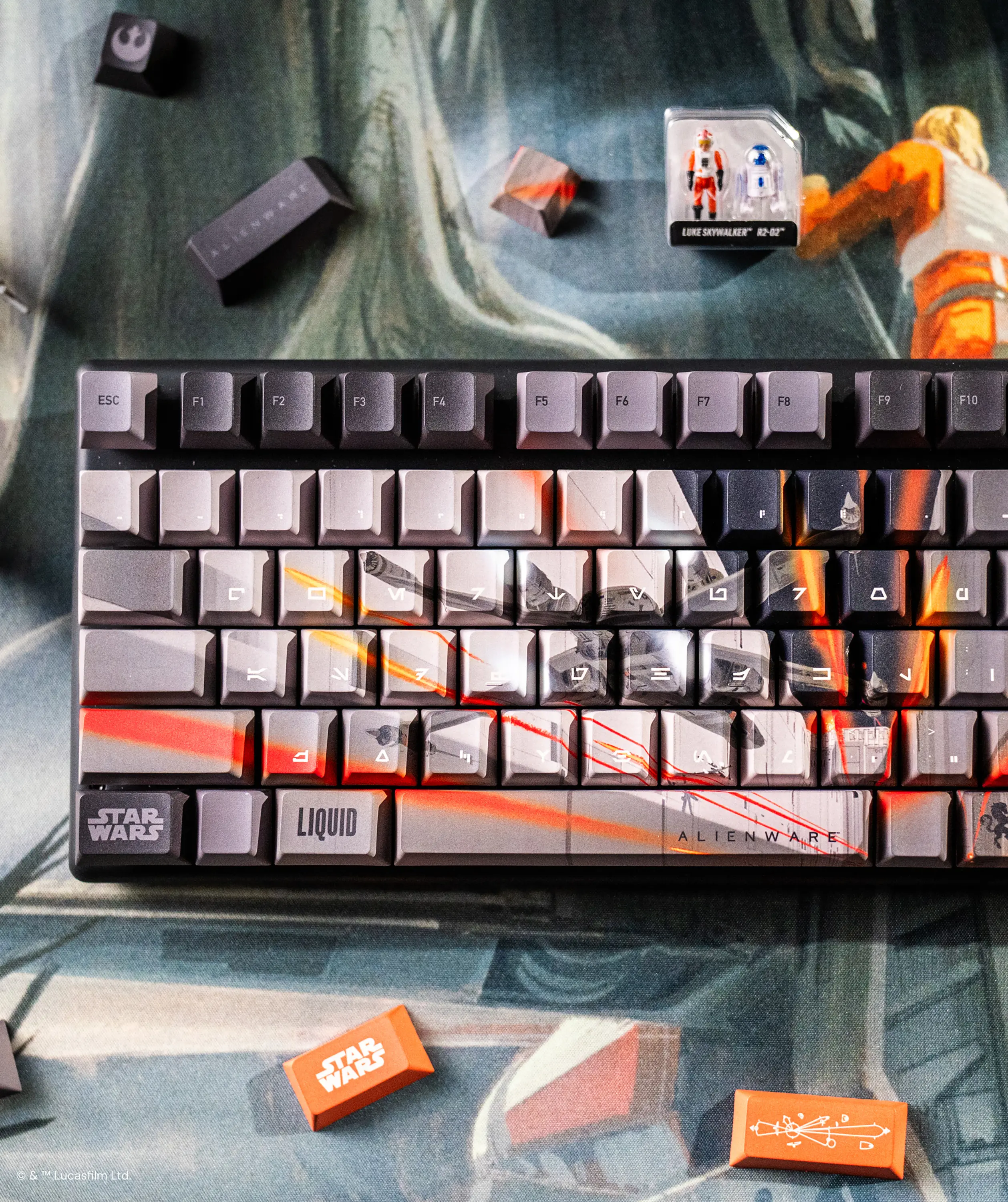 TEAM LIQUID | STAR WARS™ SPACE GRAPHIC KEYCAP SET - Image 5
