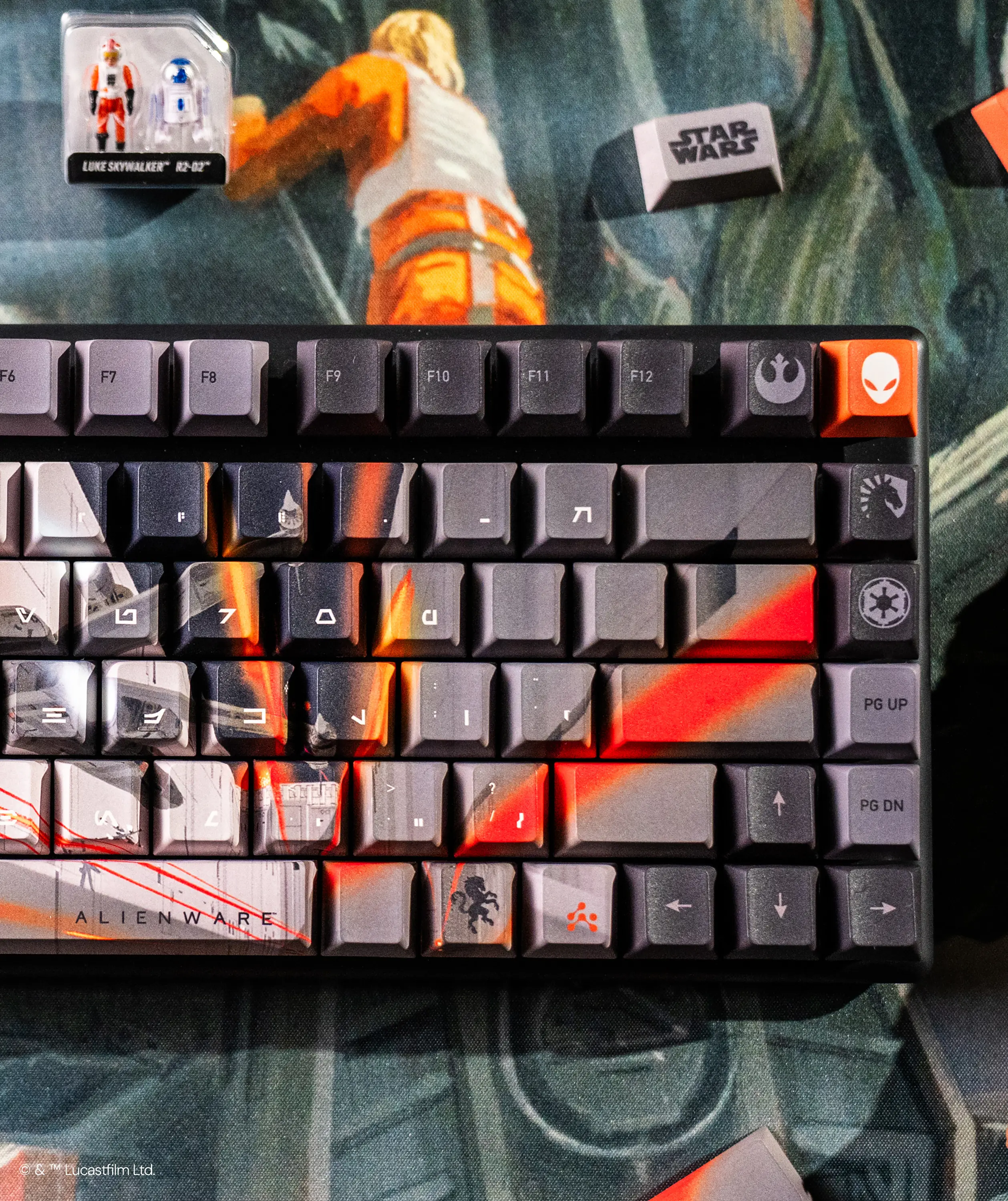 TEAM LIQUID | STAR WARS™ SPACE GRAPHIC KEYCAP SET - Image 6